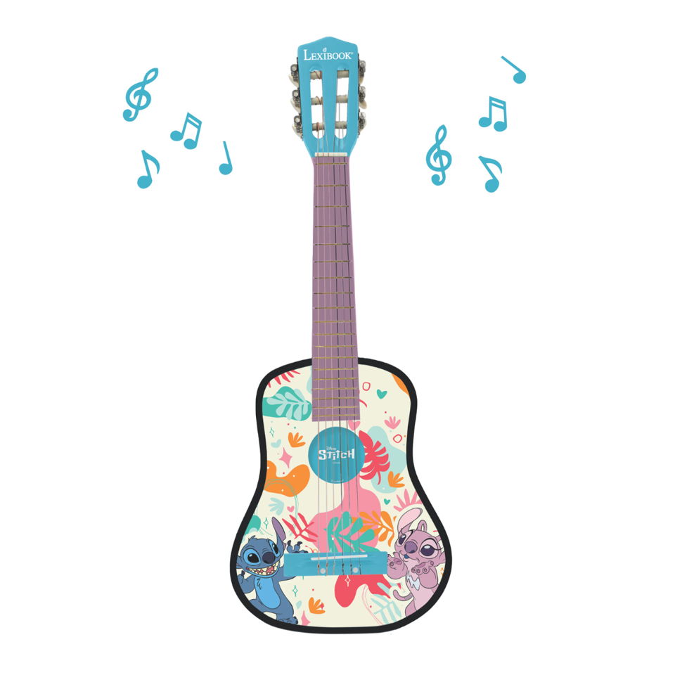 Lexibook -Disney Stitch - Akustisk Guitar 78 cm