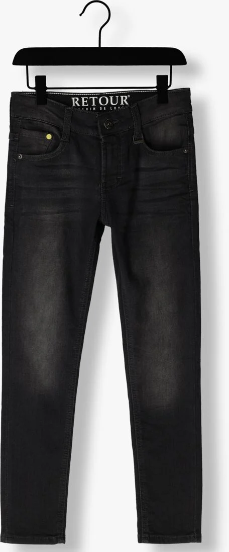 RETOUR grijze retour slim fit jeans luigi charcoal grey