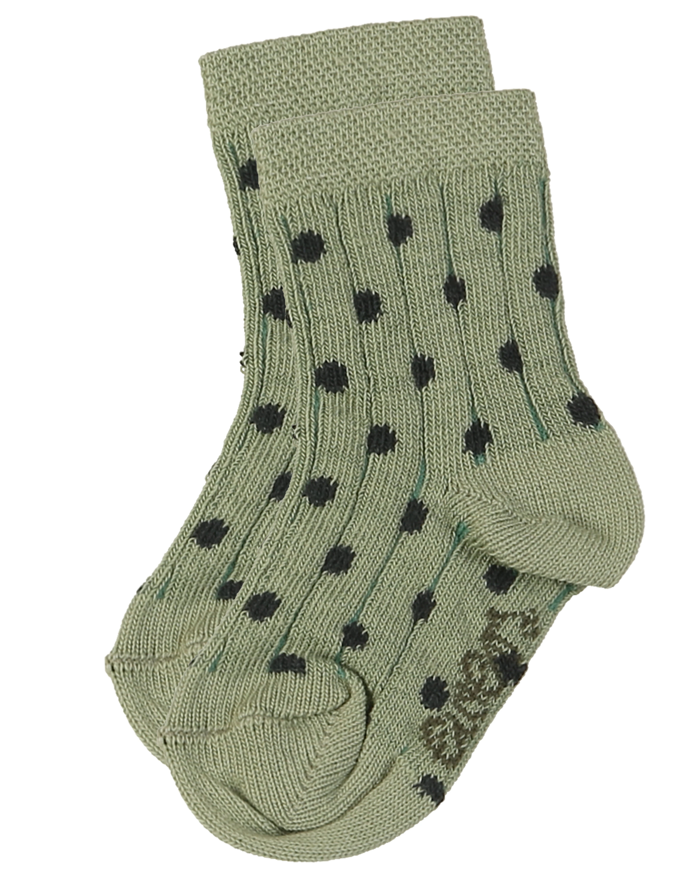 Socken PÜNKTCHEN & RIPPE 3er-Pack in beige/rosa