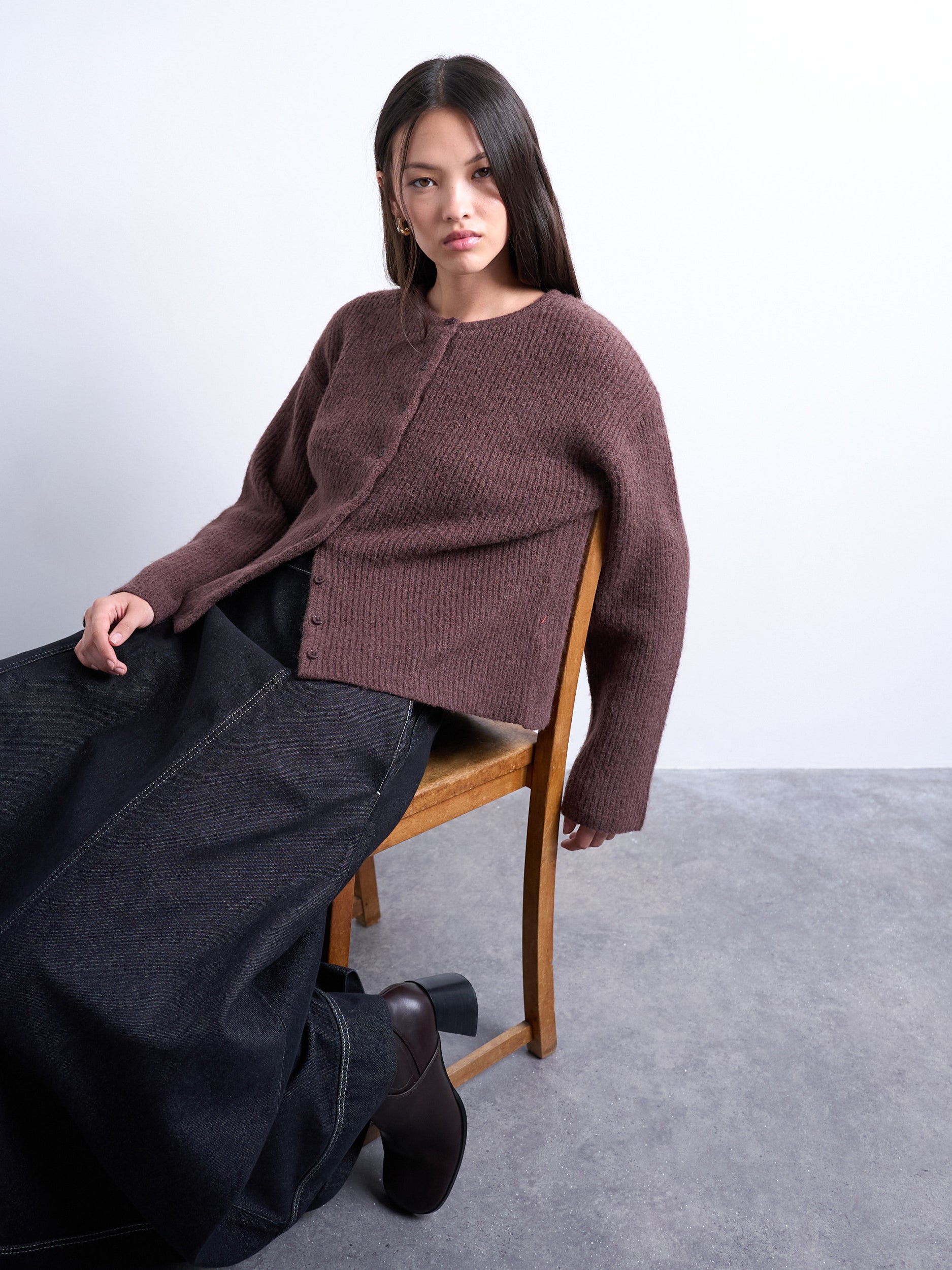 TSNYLA Gebreid vest