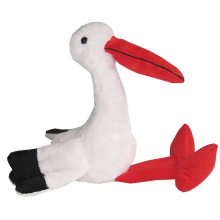 Heunec Softissimo Haus und Hof Plüschtier Storch, 40cm