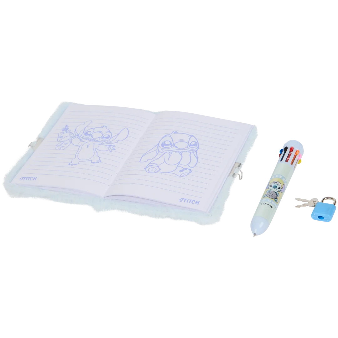 Journal en peluche avec cadenas