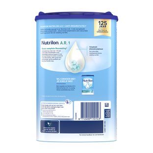 Nutrilon A.R. 1 Dieetvoeding bij Spugen 0-6 Maanden 800GR