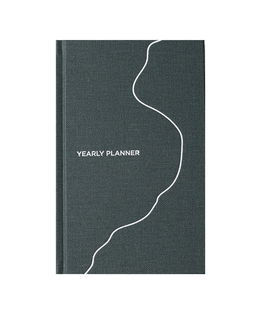 New Mags  Yearly Planner - Moss Green
