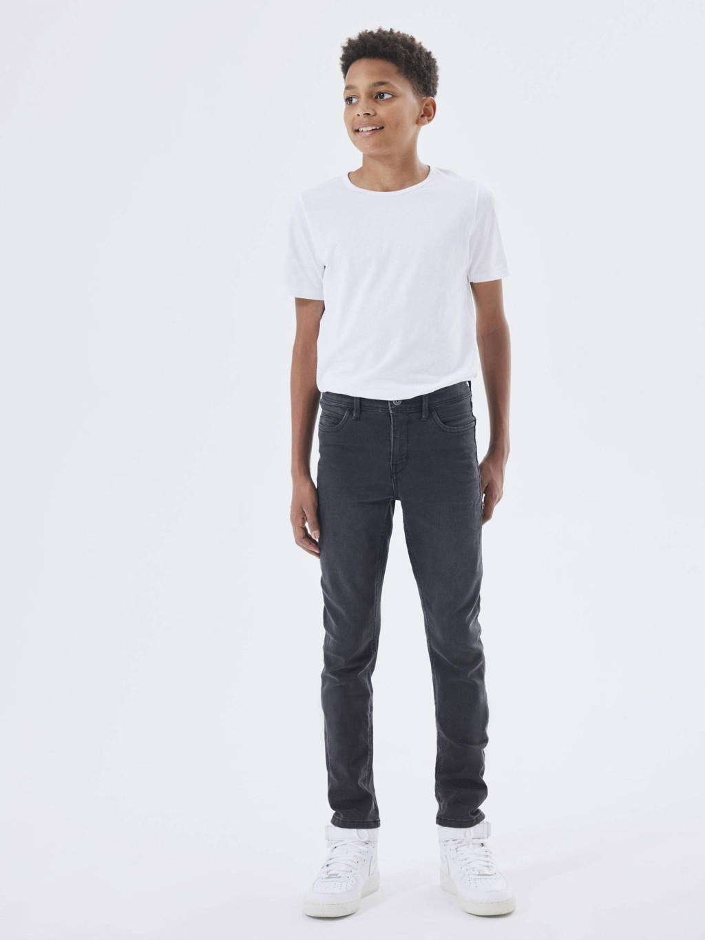NAME IT slim fit jeans NKMSILAS black denim
