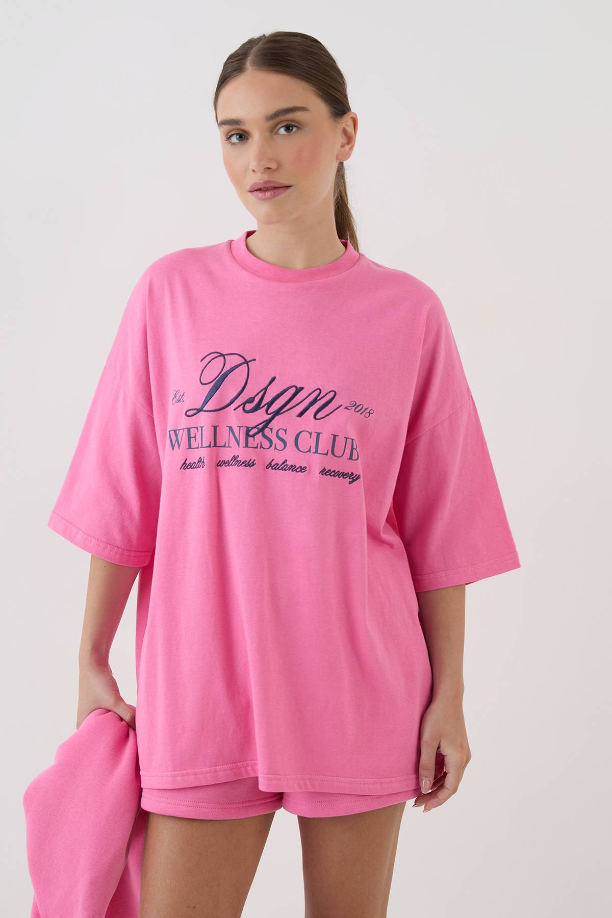 T-shirt Oversize Dsgn Studio Wellness Club