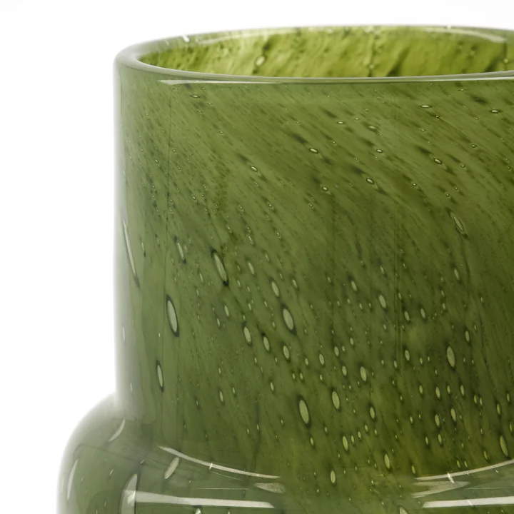 House Doctor - Bole Vase, Ø 17,5 cm, dunkelgrün