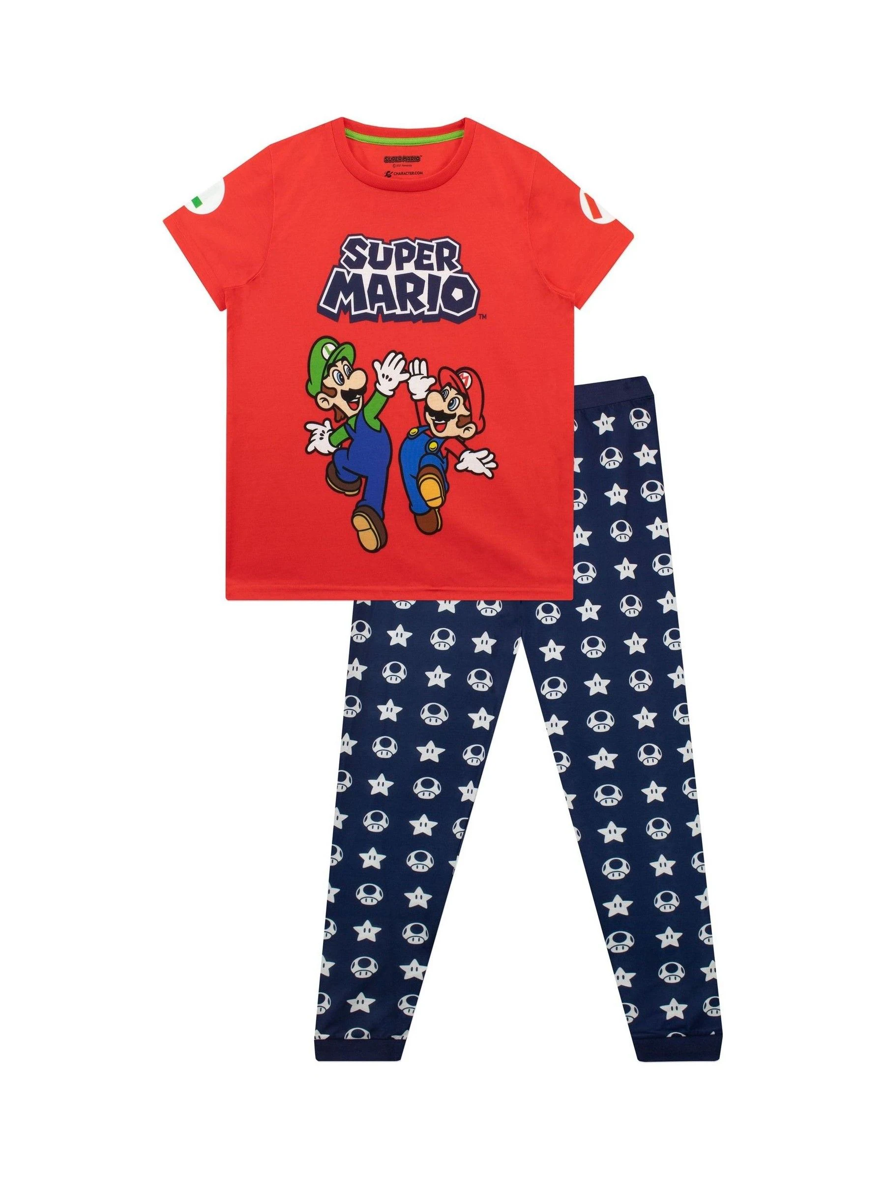 Character Super Mario pyjama