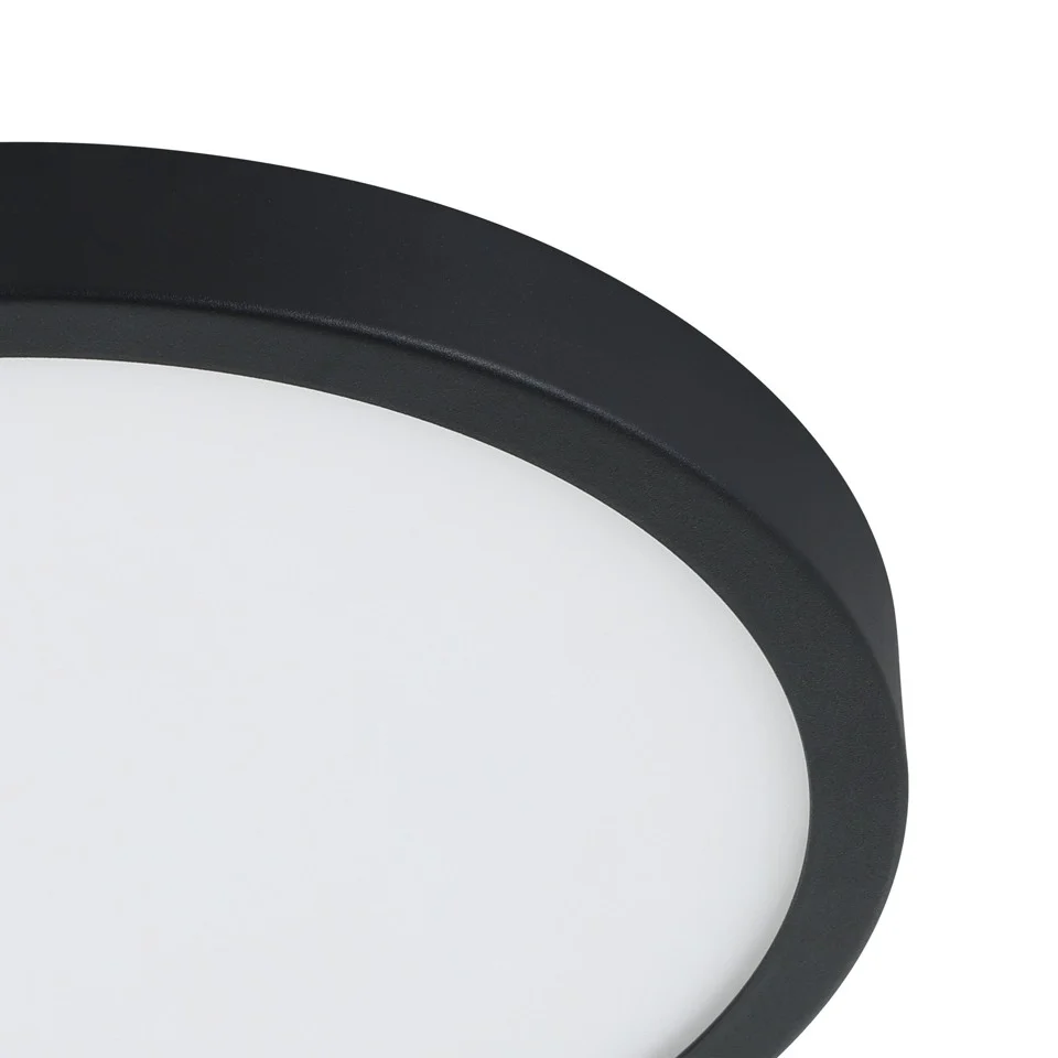 EGLO - Fueva-Z plafond sort Ø28,5 - TW - Zigbee, Bluetooth