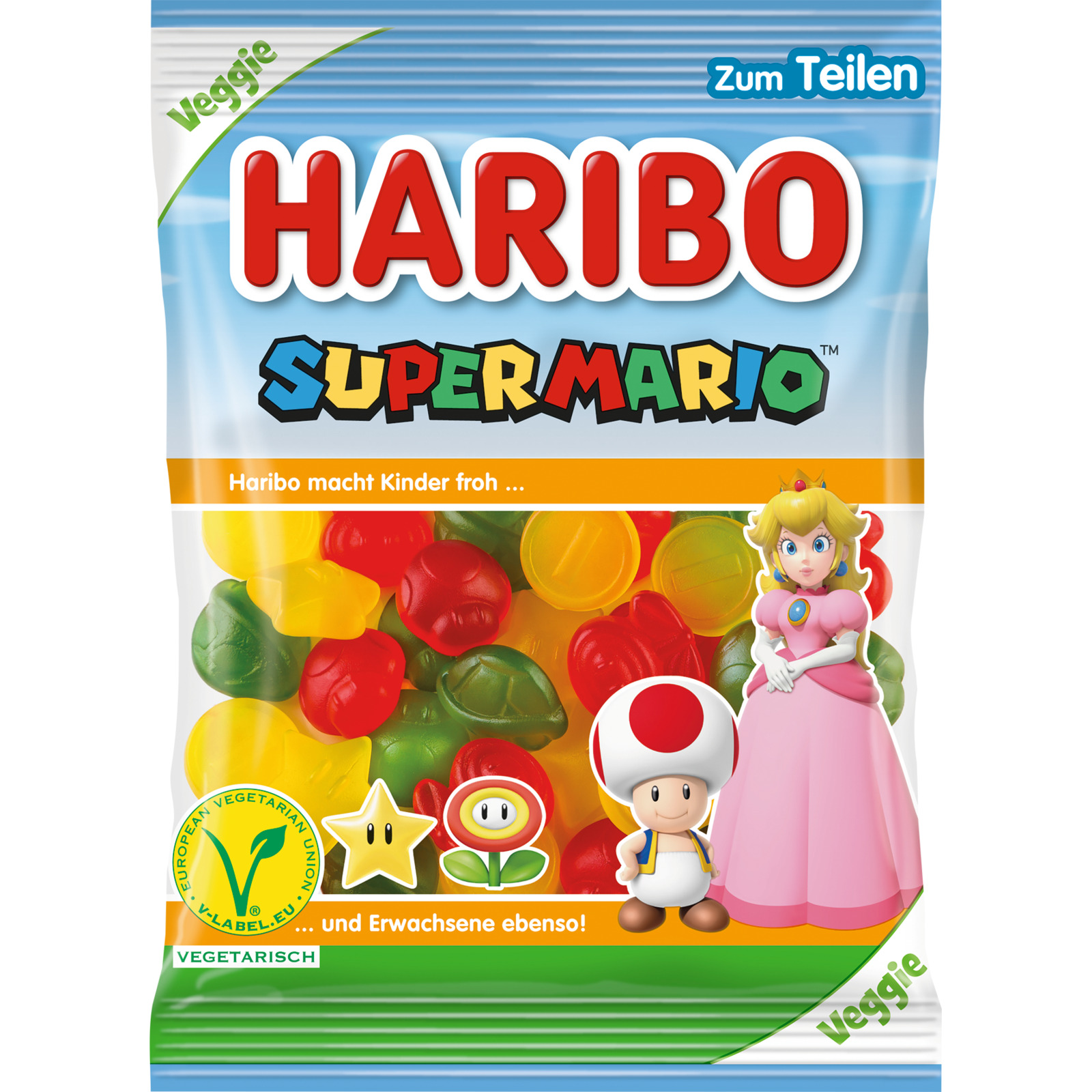 Haribo Super Mario vegetarisch 175g