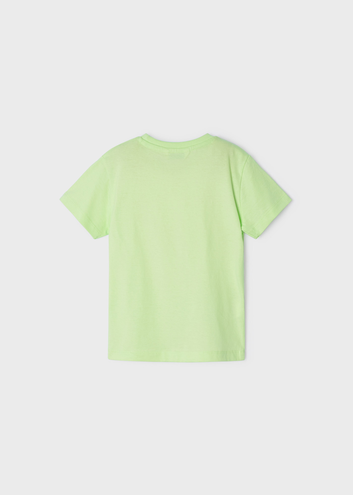 Camiseta básica de manga curta para meninos