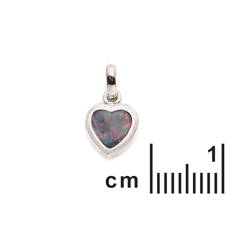 Pendentif argent 925 Opale d'Australie