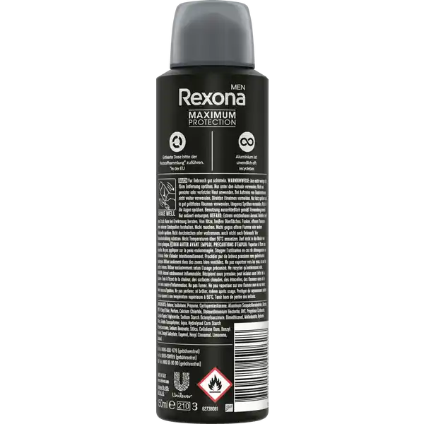 Maximum Protection Anti-Transpirant Spray Sport Defence