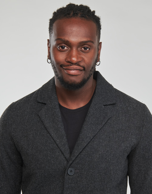 Jack & Jones - JJTOMMY WOOL COAT - Gris