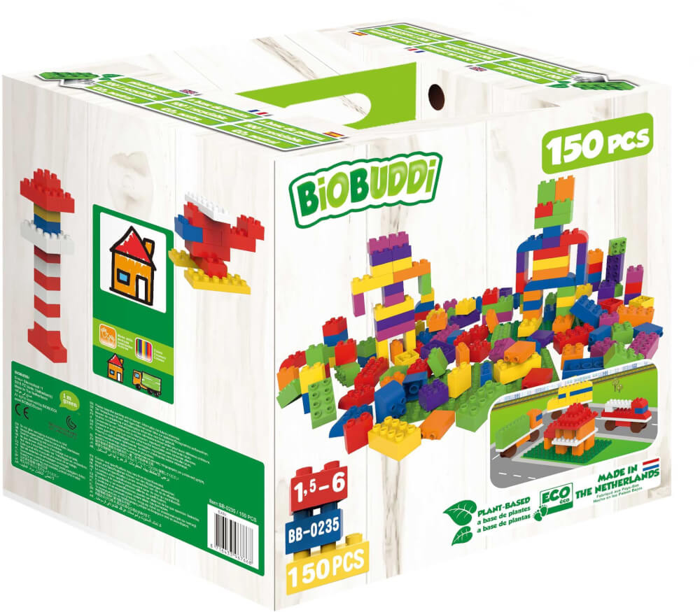 BiOBUDDi Bausteine-Set 150-teilig in Box