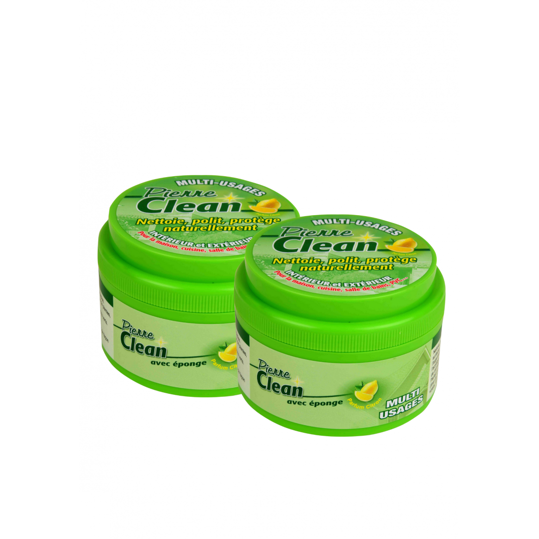 Nettoyant universel pierreclean lot de 2 - vert - adulte - nettoie