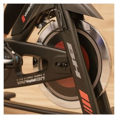 Vélo Indoor BH Vanquish Cycling - Roue d'inertie 20kg - Frein à friction - Poids max 150kg