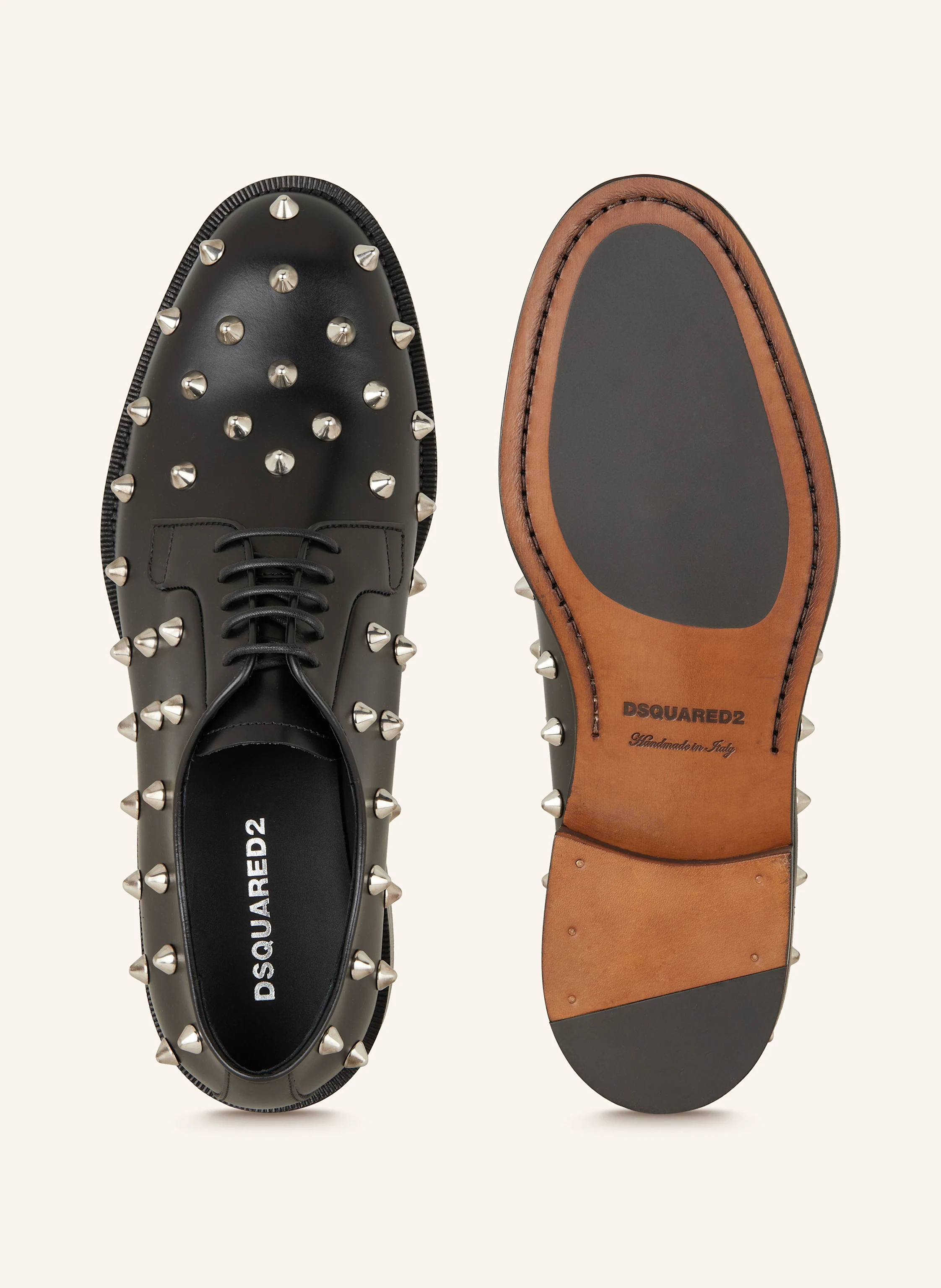 DSQUARED2 Schnürer mit Nieten