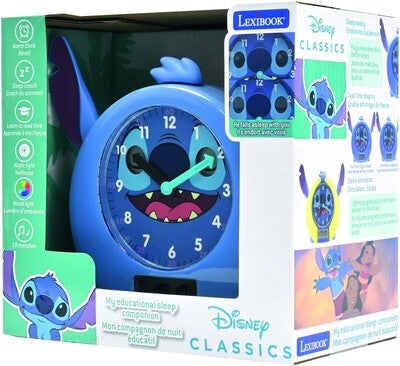 Disney Lilo and Stitch Vekkeklokke med Søvntrener