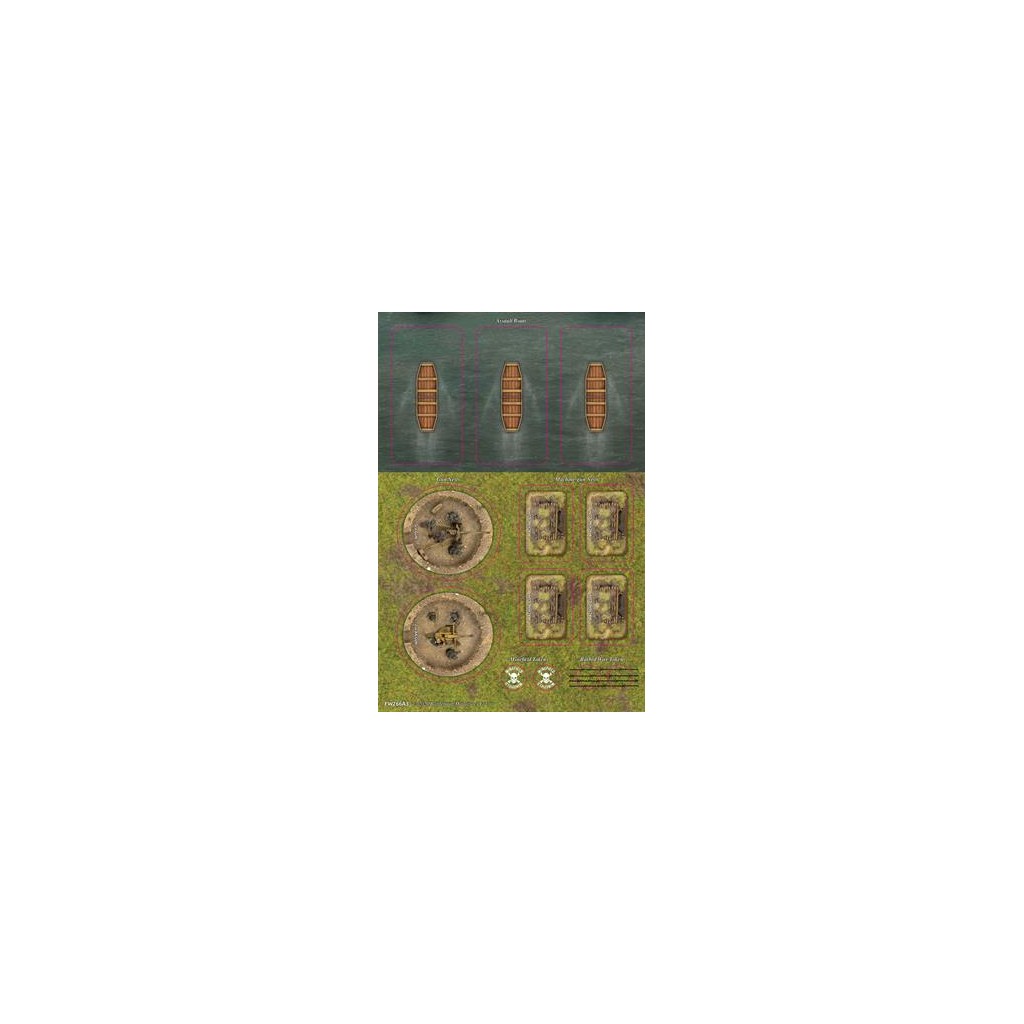Flames of War - Bagration: River Assault Mission Terrain Pack