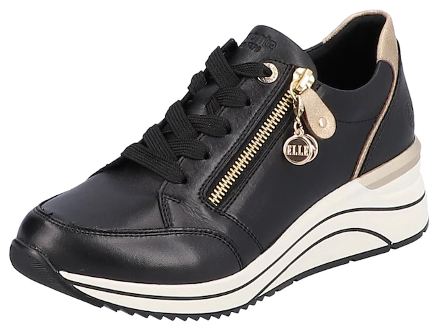 Remonte Keilsneaker  , Freizeitschuh, Halbschuh, Schnürschuh mit Rieker TEX-Membran