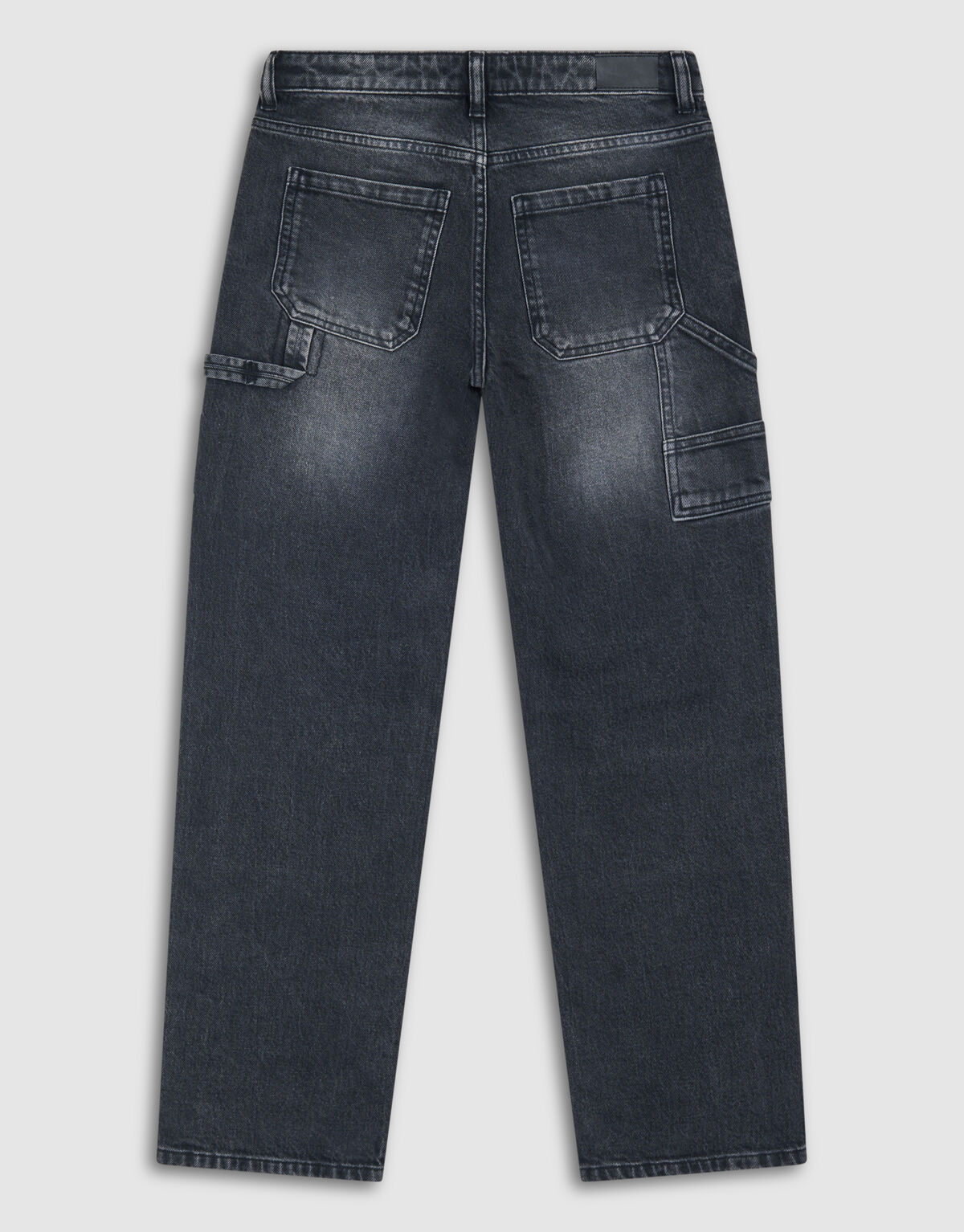 Carpenter Baggy Fit Jeans Donkergrijs