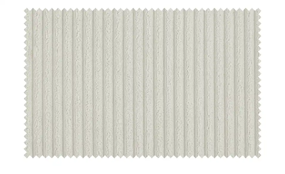 Ecksofa Arissa de Luxe Elfenbein rechts Cordstoff