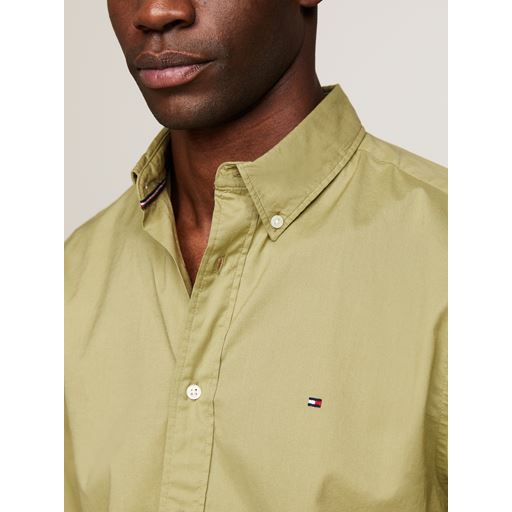 Tommy Hilfiger Langærmet Skjorte, Faded Olive, S