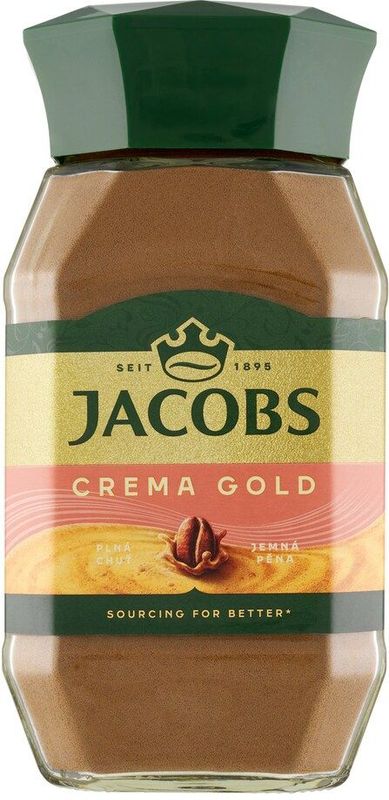 Jacobs Douwe Egberts Jacobs Crema Gold instantkoffie 190g