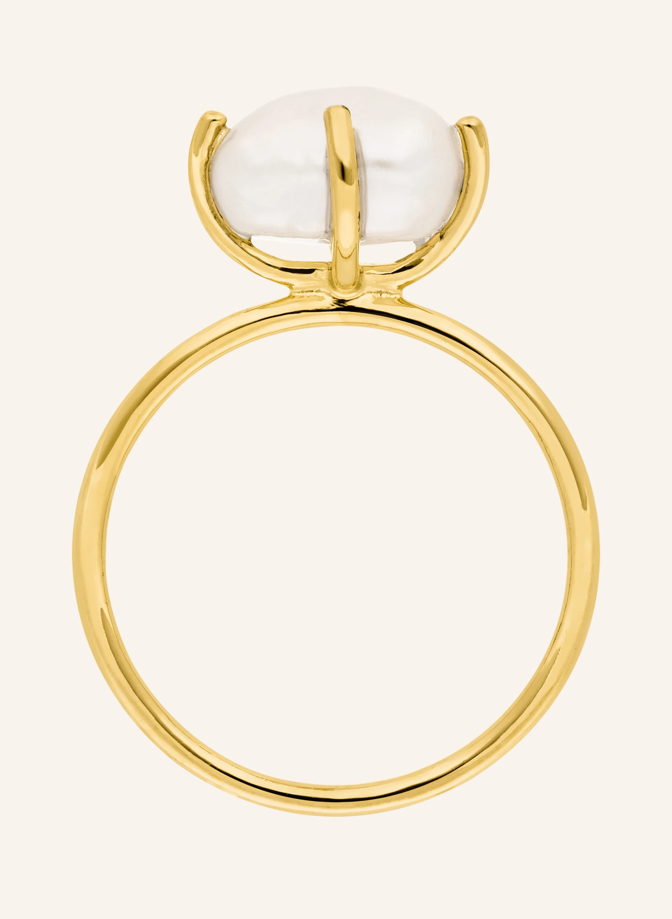 Leaf Ring BAROCK PERLS