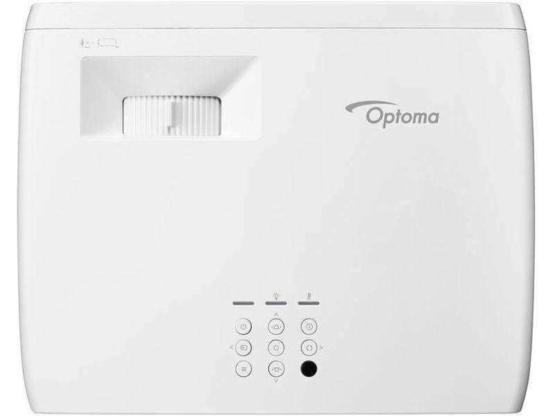 Optoma Kurzdistanzprojektor ZH450ST Umweltfreundlicher Full HD-Kurzdistanz-Laserprojektor mit hoher Helligkeit
