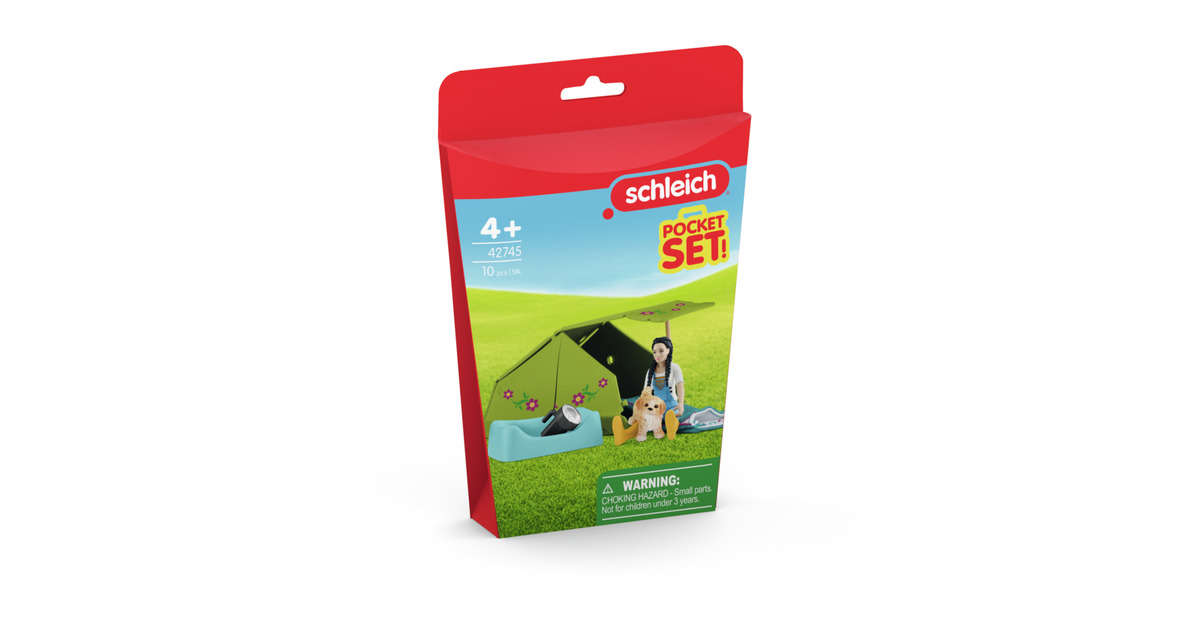 SchleichHorse Club -  Kampeeravontuur met Kim speelset  (42745)