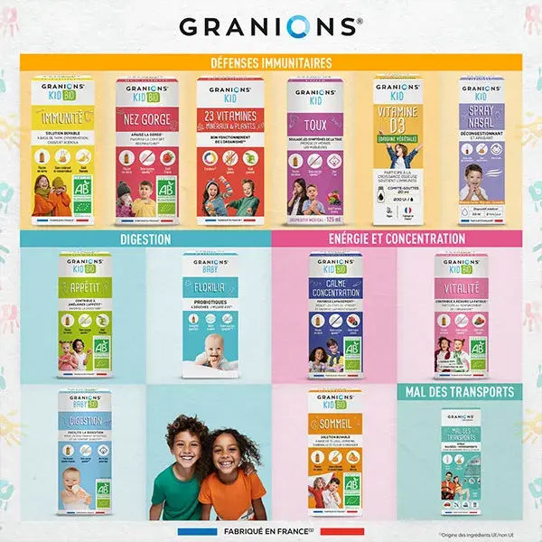GRANIONS - Spray Anti-Enjoo para Crianças e Adultos - Anti-Náusea - 20 mL