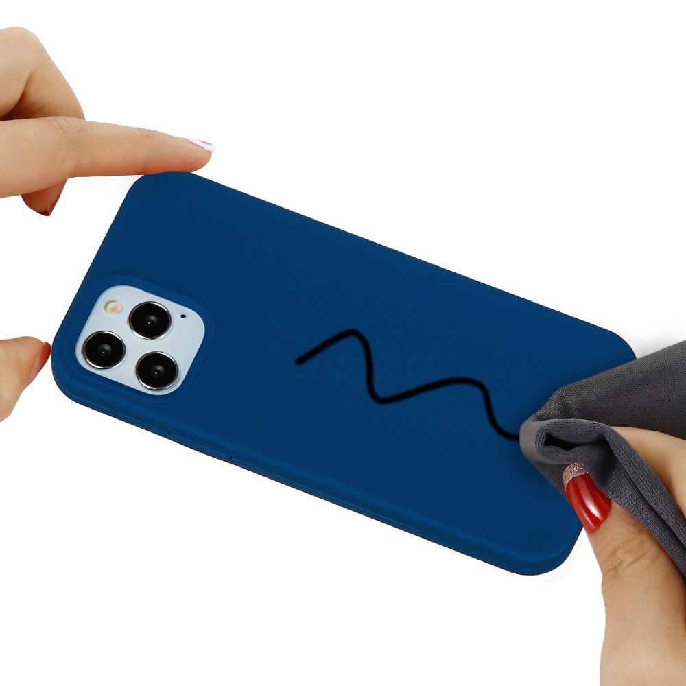 iPhone 13 Mini Silikon Case Hülle - Blau