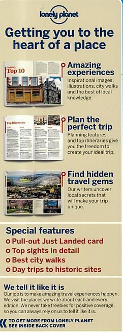 LONELY PLANET - DUBLIN LONELY PLANET EN ANGLAIS