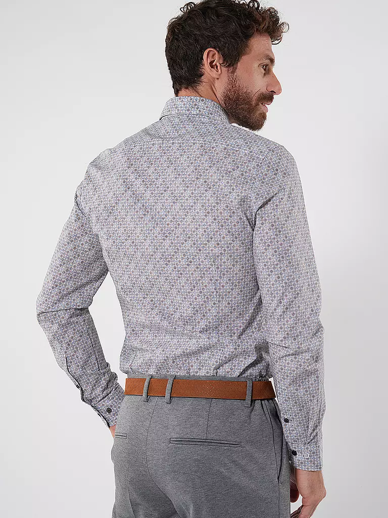 OLYMP NO.6 Hemd Super Slim braun