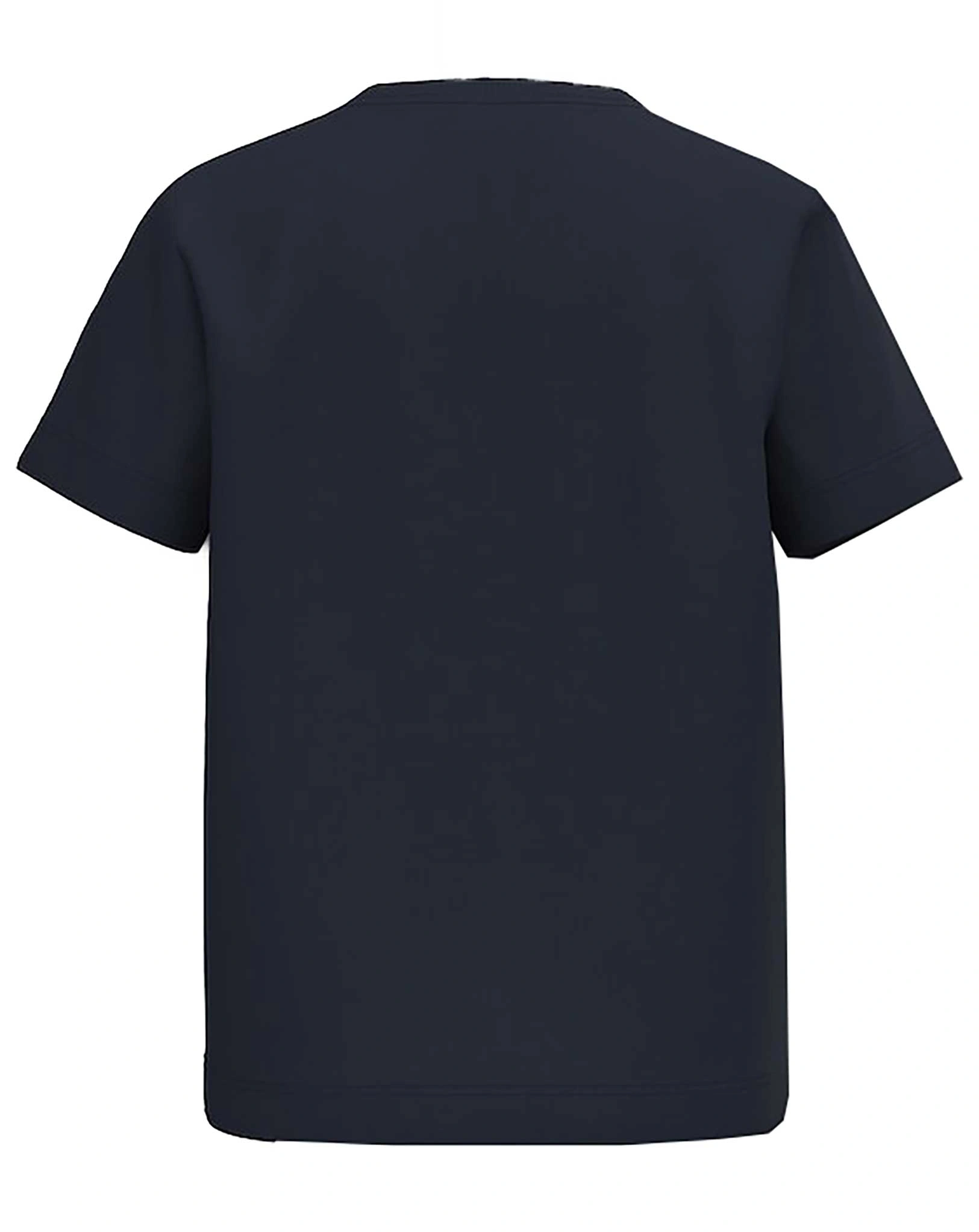 T-Shirt NMMVILASSE LUNCH TIME in dark sapphire