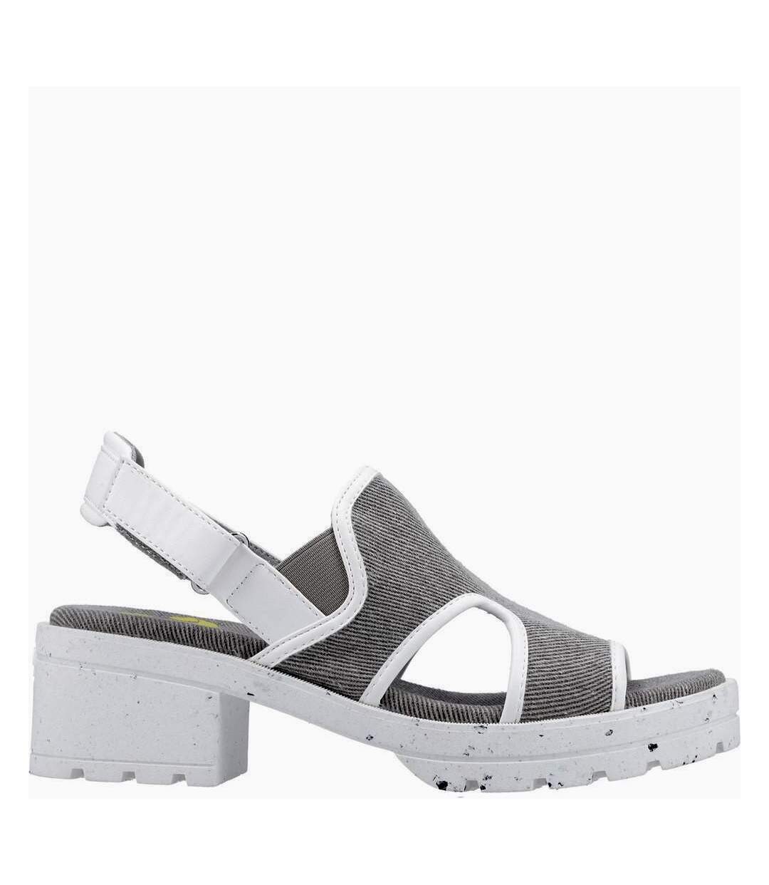 Rocket Dog - Sandales LILLY - Femme (Gris / blanc) - UTFS7679