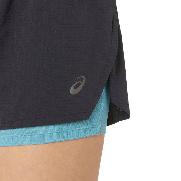 Asics Dame Shorts FujiTrail 2in1 Shorts Sort