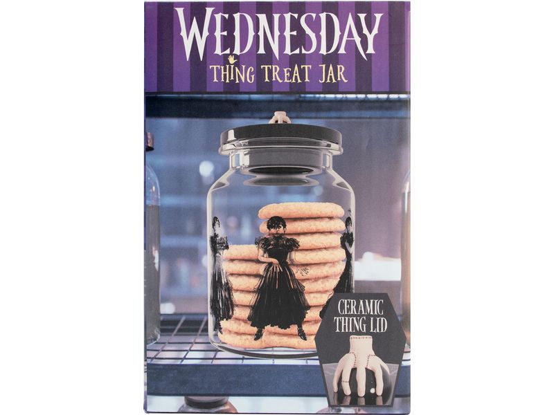 Thumbs Up! Wednesday Vorratsglas Fanartikel aus dem Wednesday-Universum