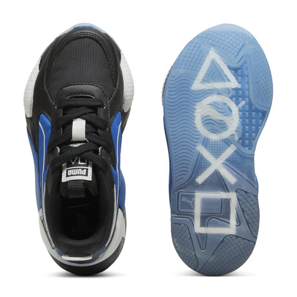 Puma RS-X Playstation sneakers zwart/kobaltblauw/wit