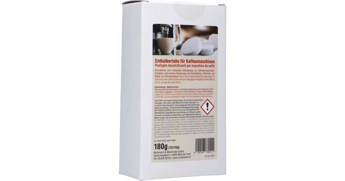 Multiclean RegoCoff Entkalkertabs 12er-Packung