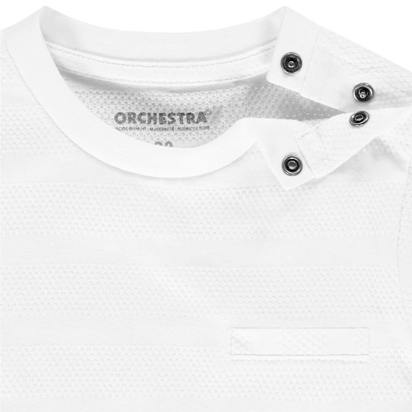 T-Shirt manches courtes pour bébé garçon - Blanc