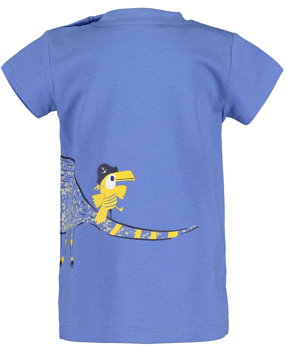 T-Shirt JUNGLE FUN in mittelblau