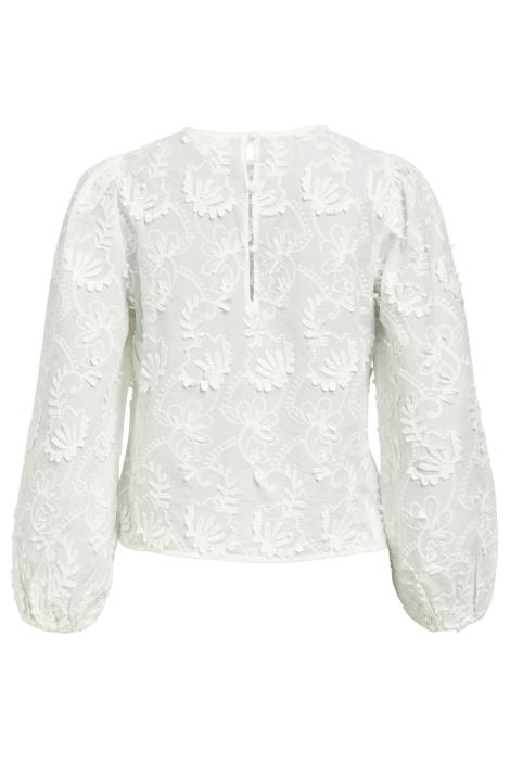 Object witte dames blouse