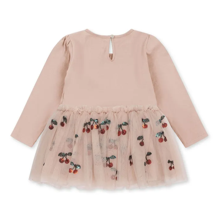 Konges Sløjd Robe Cerises Yvonne | Rose pâle