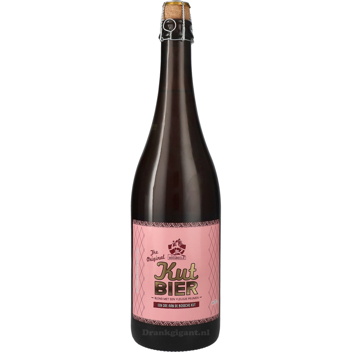 Boegbeeld Kut Bier Blond Met Pruimen 75 cl