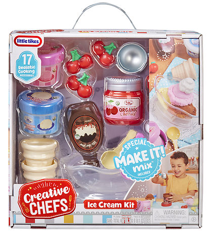 Little Tikes Spiellebensmittel - Kreative Köche - 17 Teile - Eis