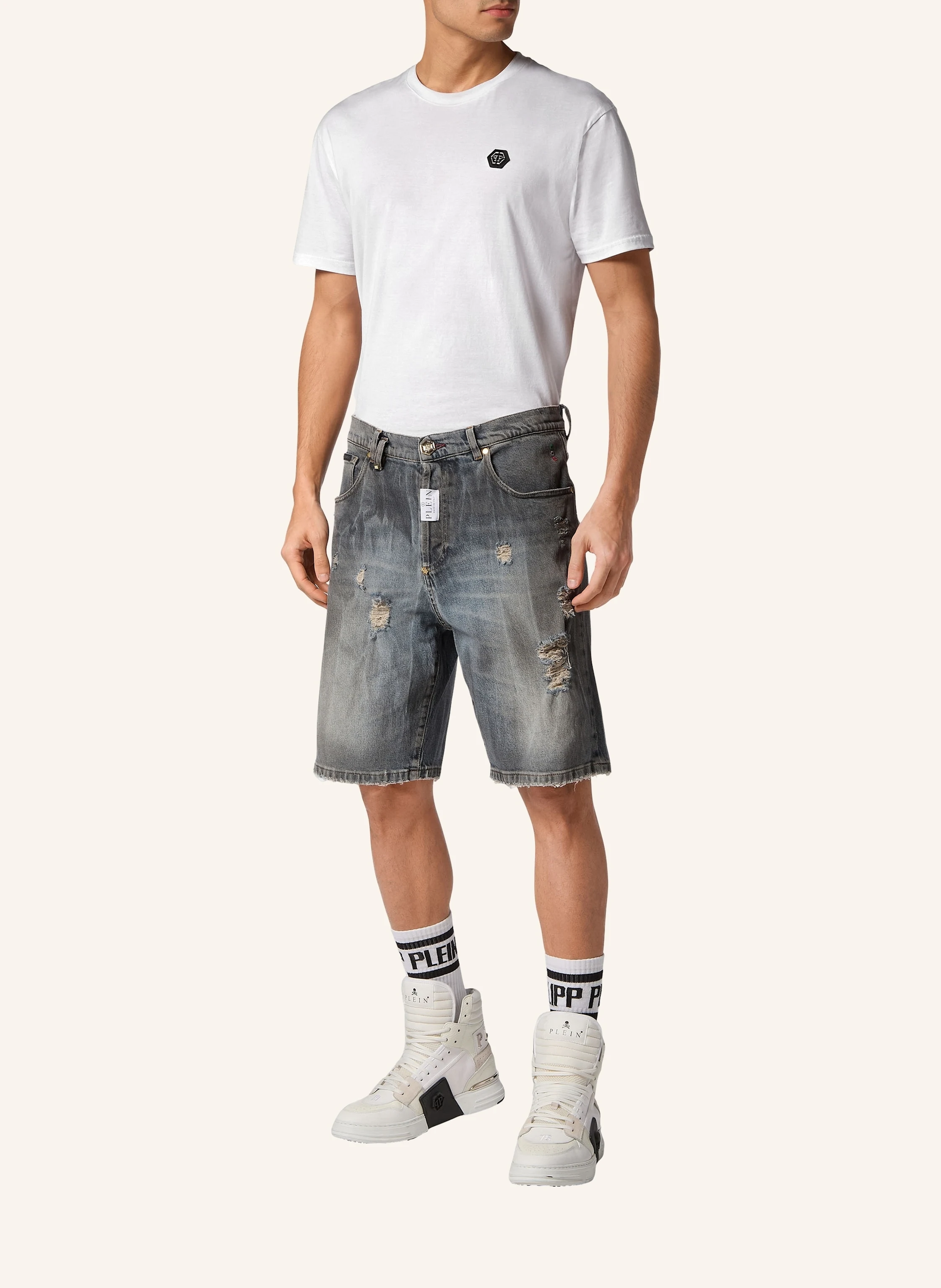 PHILIPP PLEIN Jeansshorts