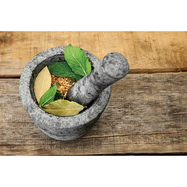 Mortier et pilon en granit Lacor
